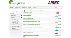 Desktop Screenshot of mostjobs.at